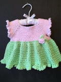 3-6 months, Crocheted dress